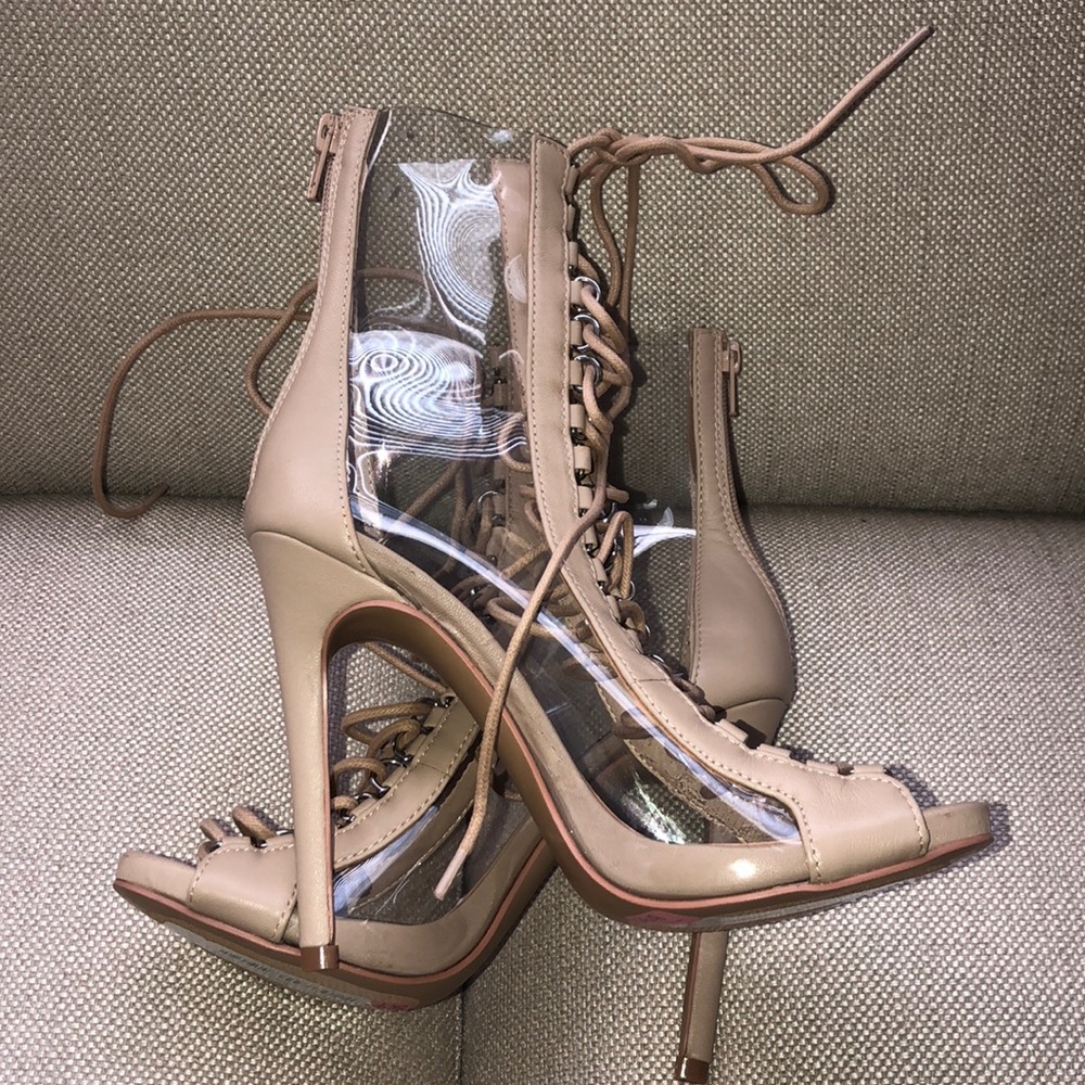 Steve Madden Tan Booties - image 1